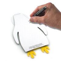 3D-Tierkarte Pinguin