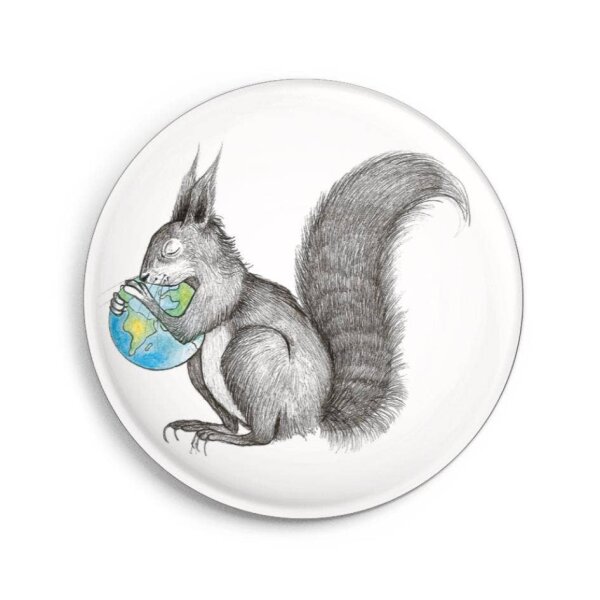 Eichhörnchen Welt - Magnet