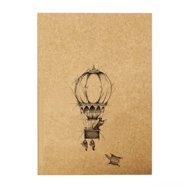Notizbuch - Ballonfahrer