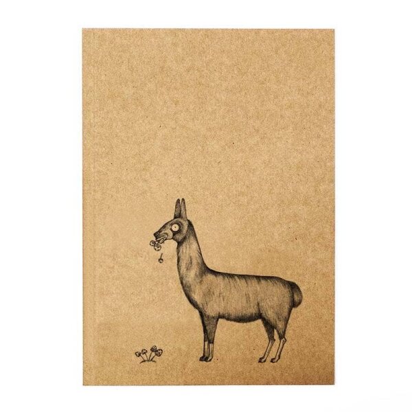 Notizbuch - Lama